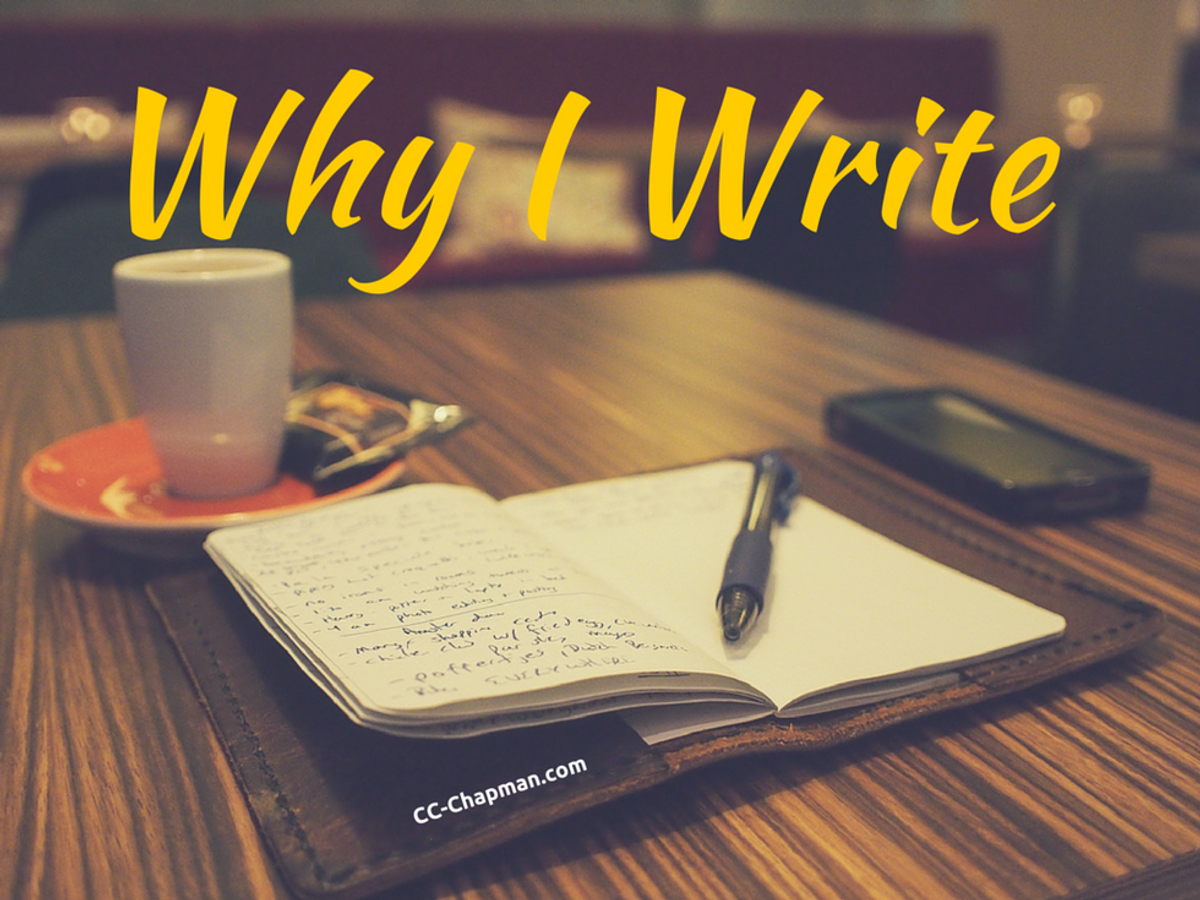 Why I Write (Part One): Safety