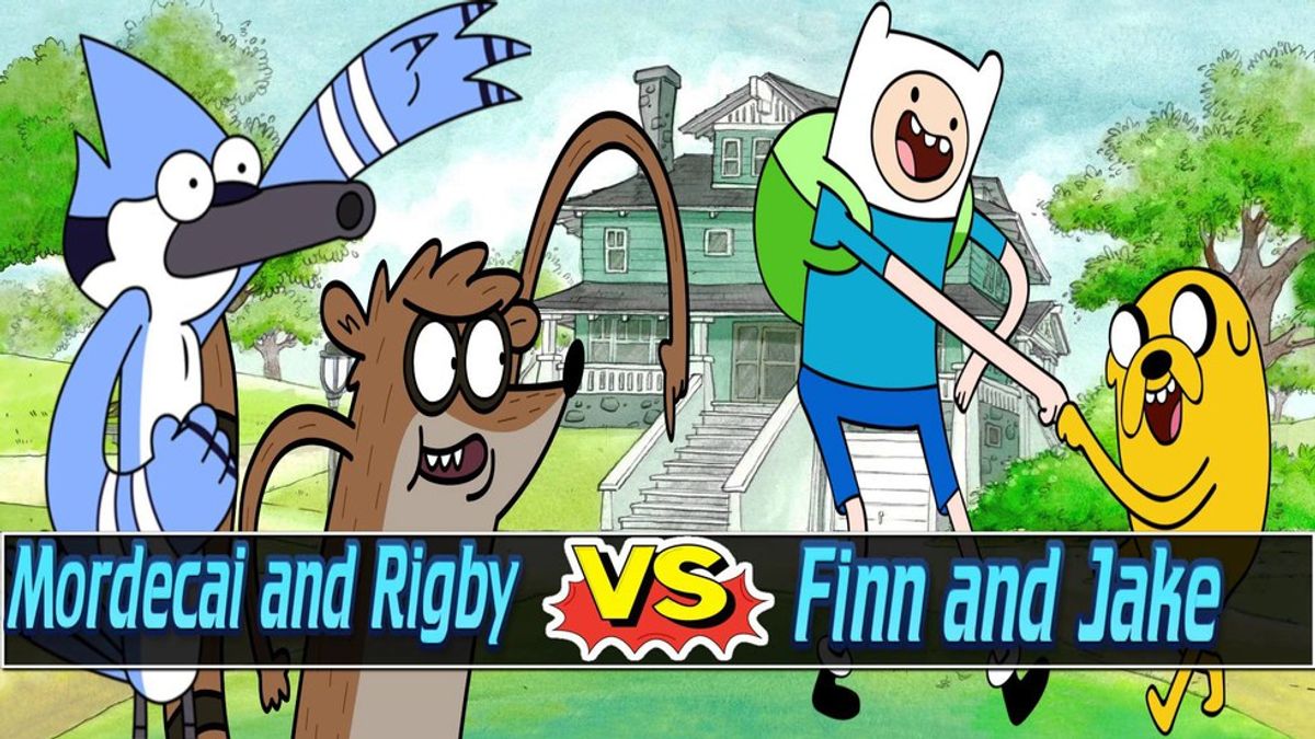 Adventure Time and Regular Show: where they stand