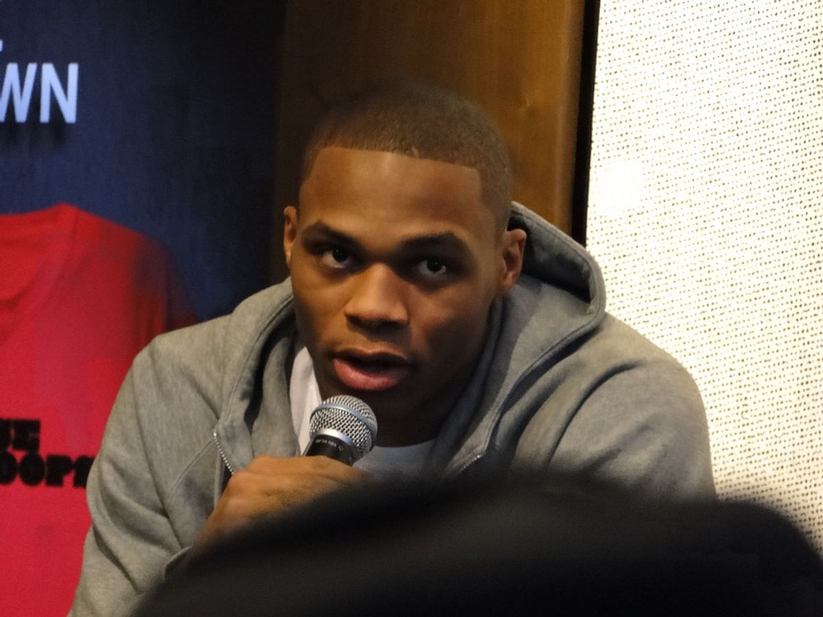 Russell Westbrook Calls Kevin Durant's Praise of Golden State Warriors 'cute'