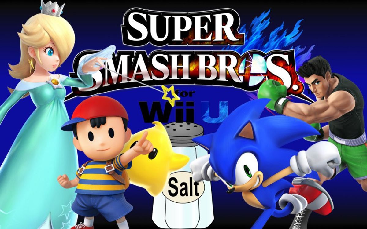 Characters that make you Salty in Smash Bros.