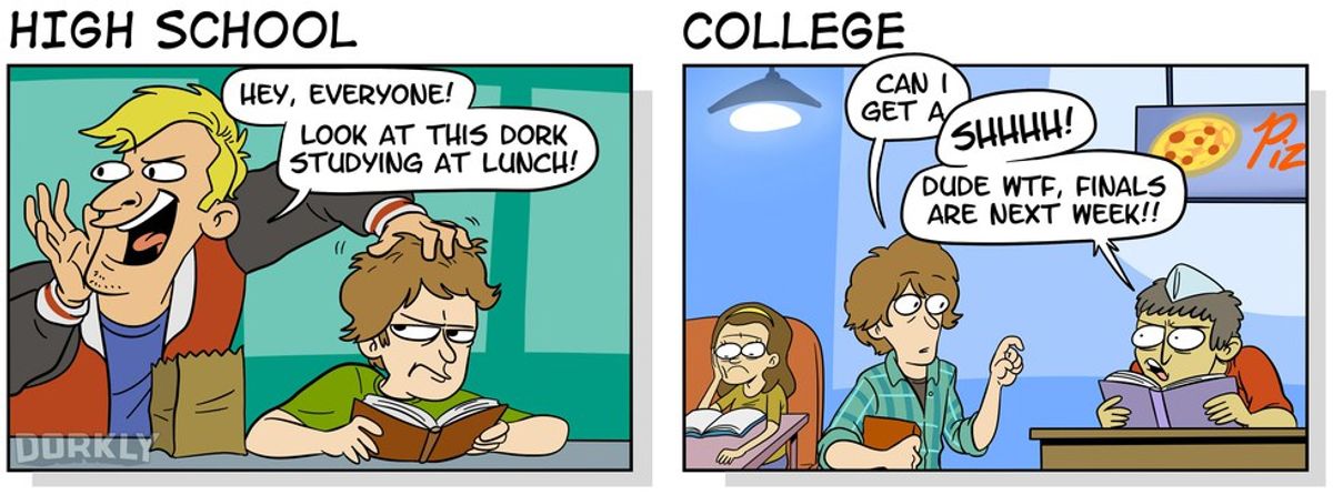 The Major Differences Between High School And College