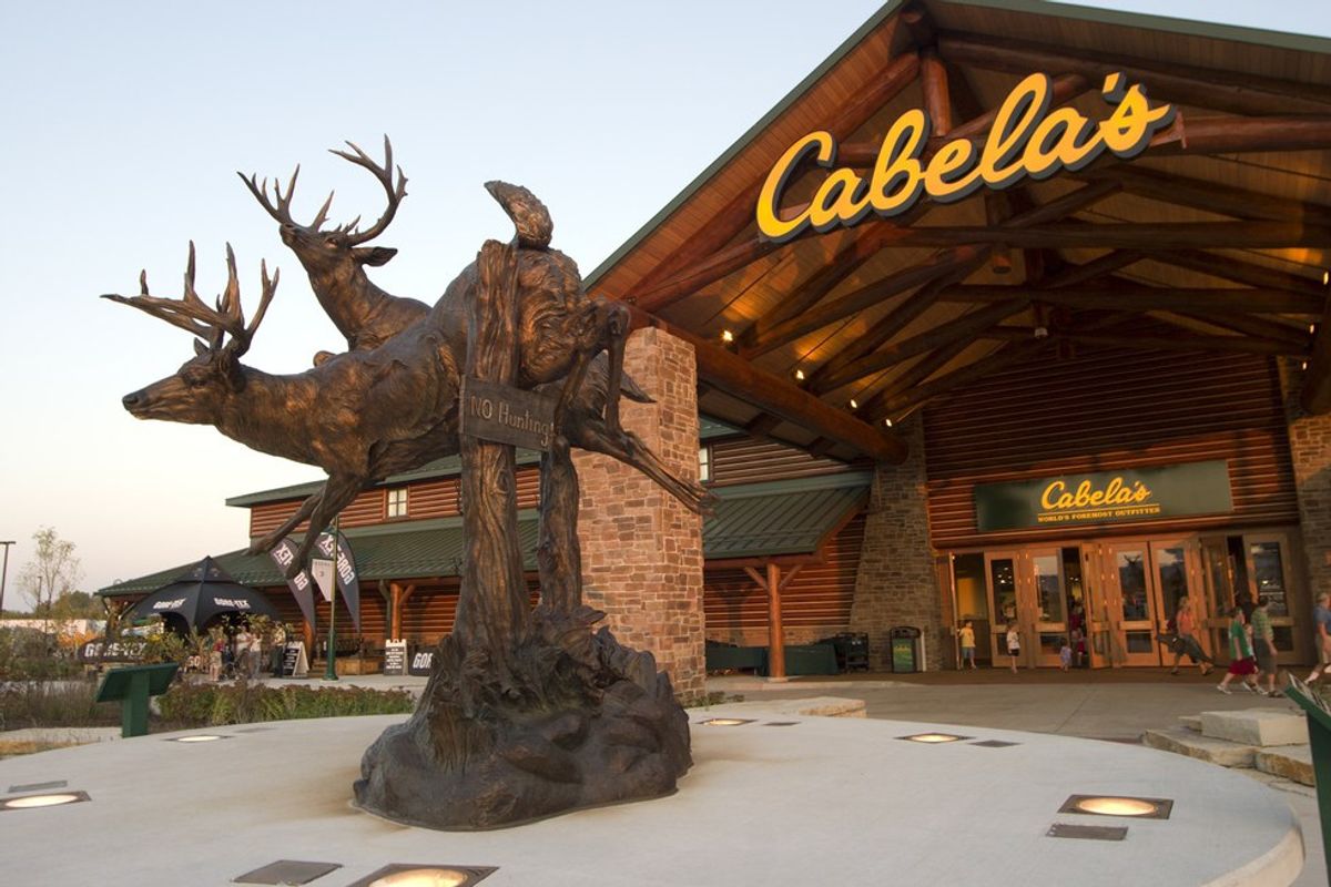 From Cabela's World Headquarters