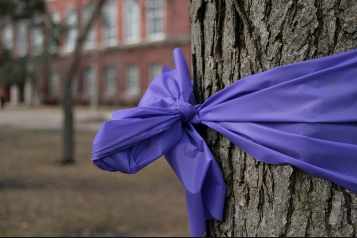 The Meaning Behind the Purple Ribbon