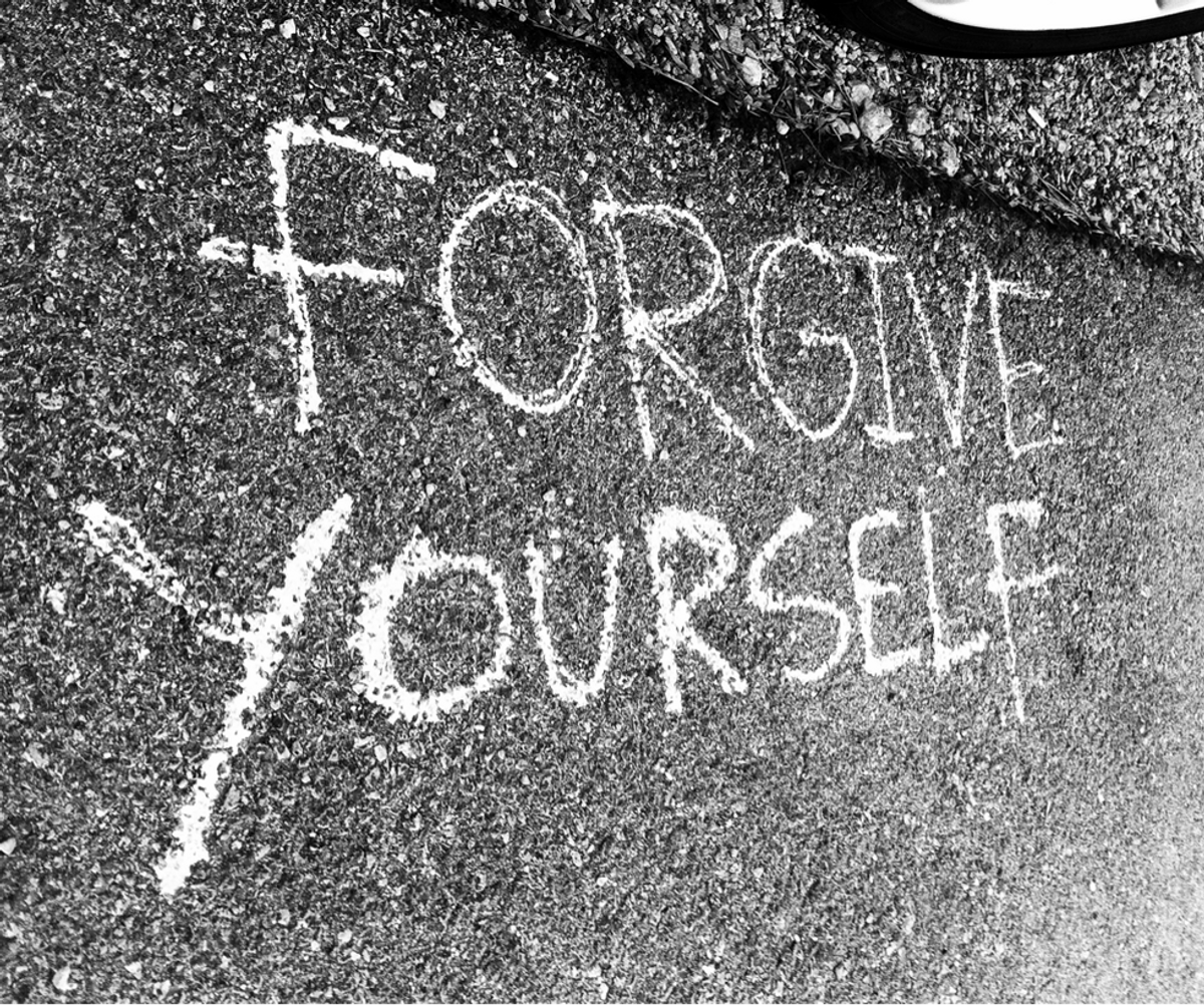 Love Yourself, Accept Yourself, Forgive Yourself.