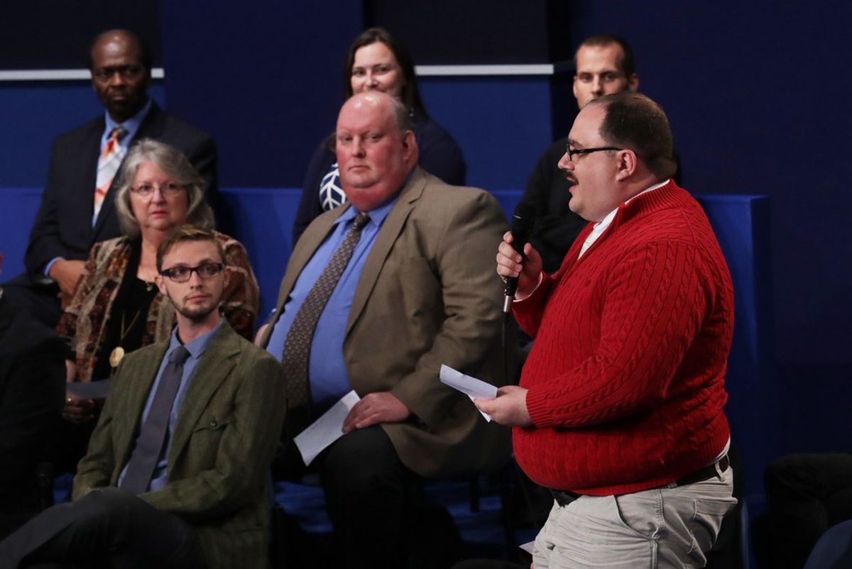 Why Is Everyone Talking About The Guy In The Red Sweater?