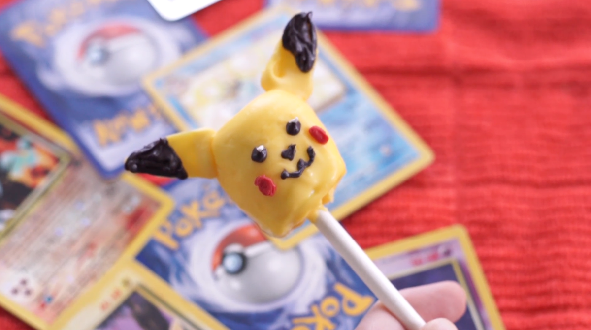 Go Catch Em' All With These Pikachu Cake Pops