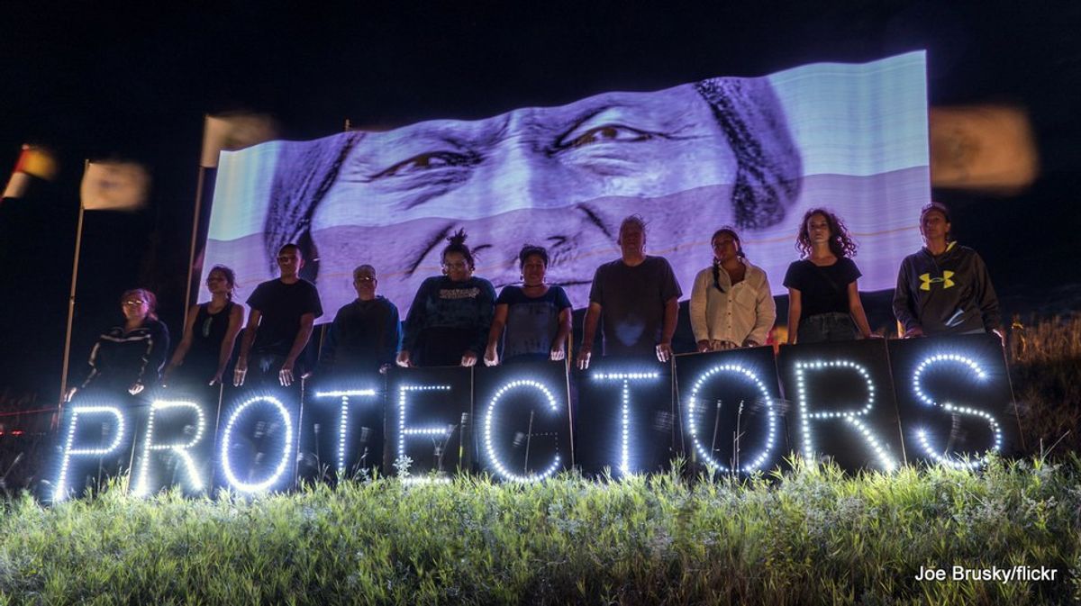 My Experience Standing In Solidarity With Water Protectors