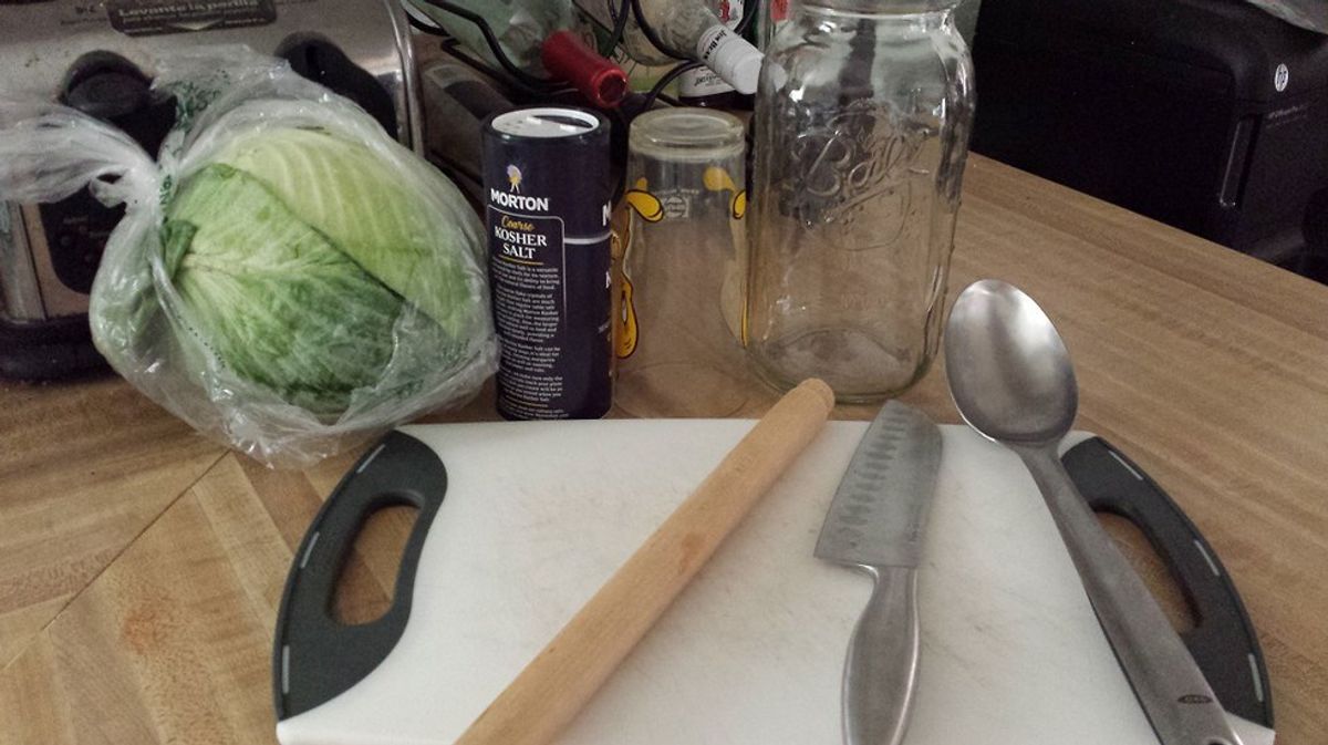 A Super Simple Way to Make Sauerkraut