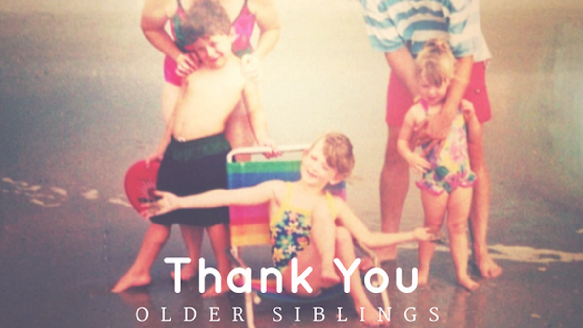 A Letter To My Older Siblings