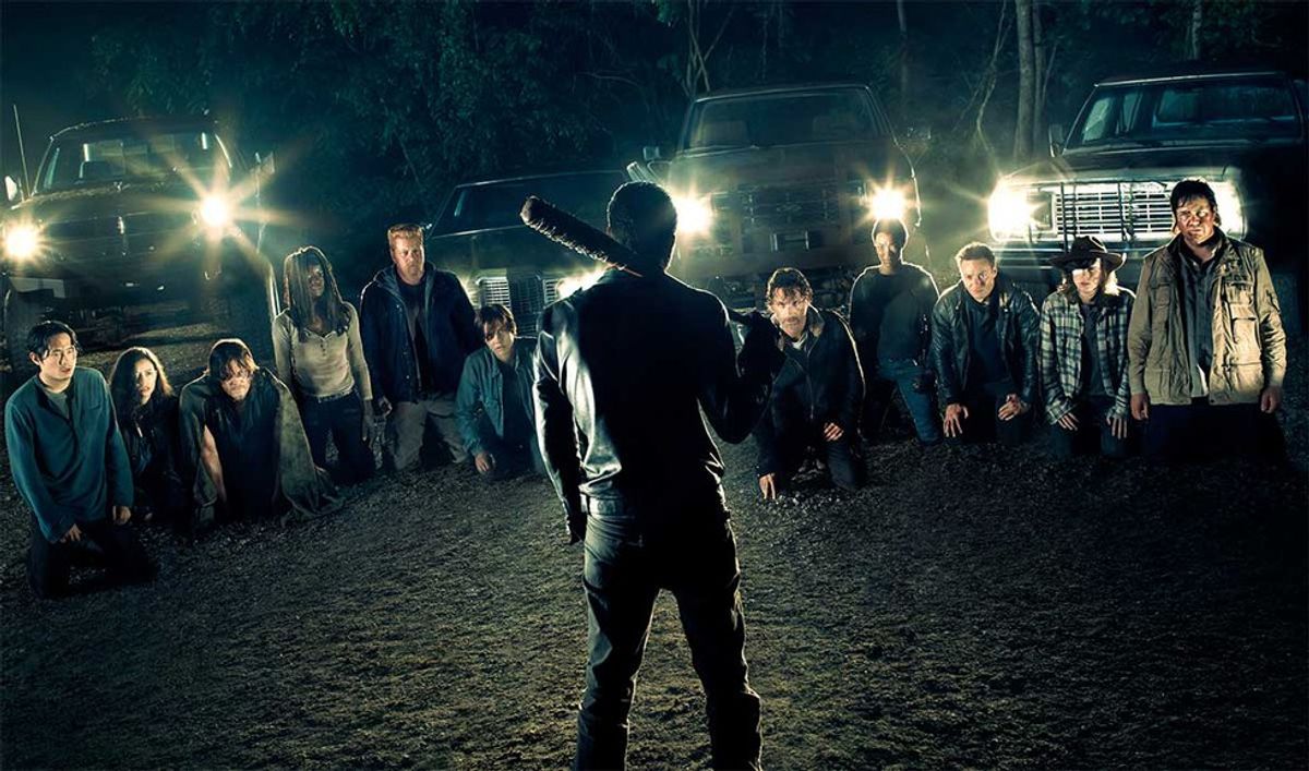 A Recap Of The Season 7 Premiere Of The Walking Dead