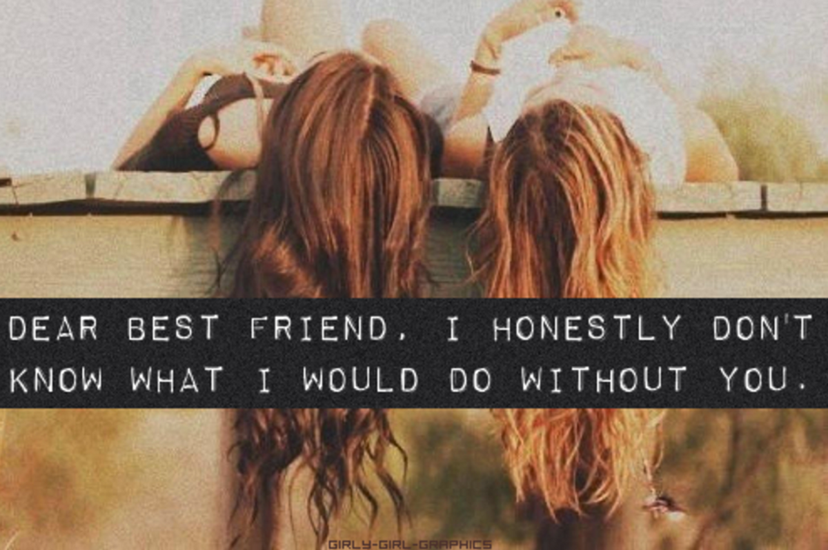 To The Best Friend Who Stood By Me