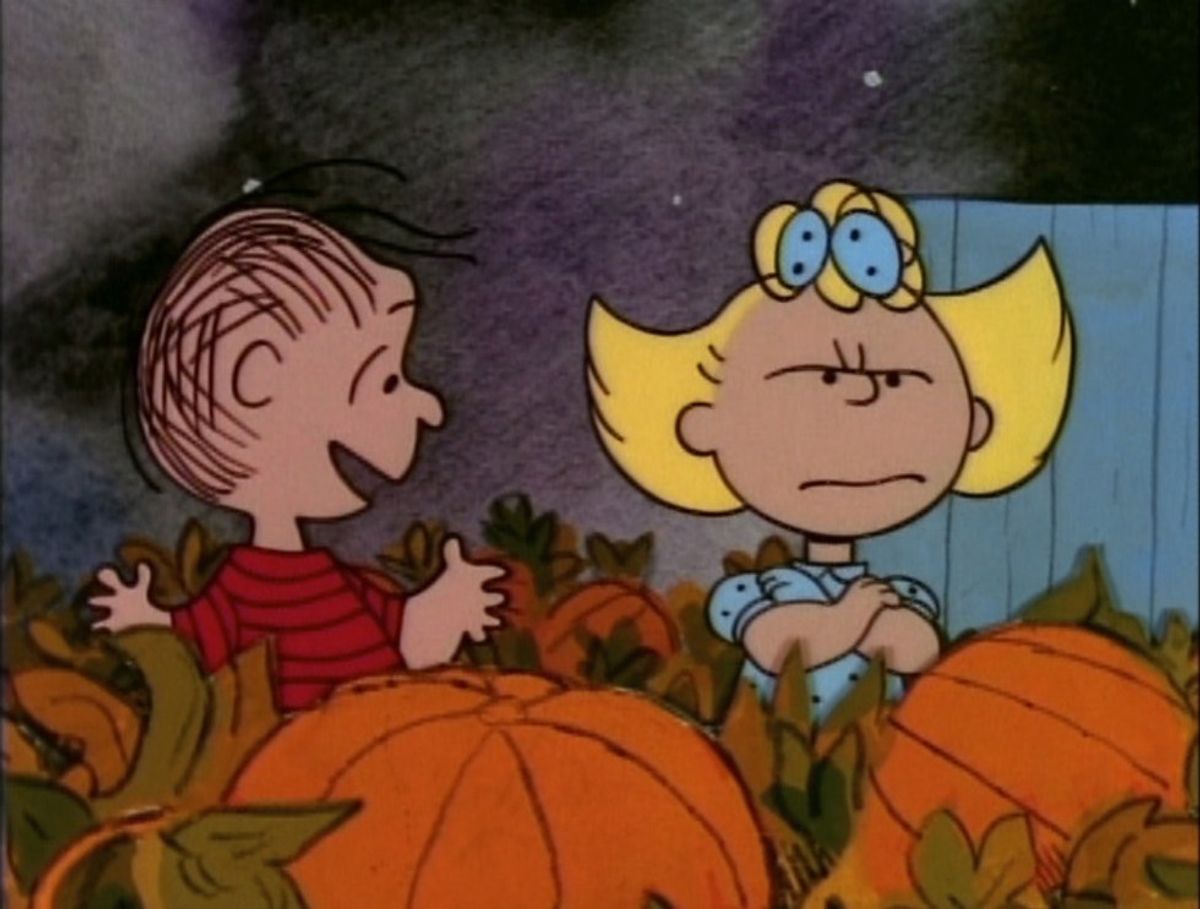 There are three things I’ve learned never to discuss with people: Religion, Politics and the Great Pumpkin