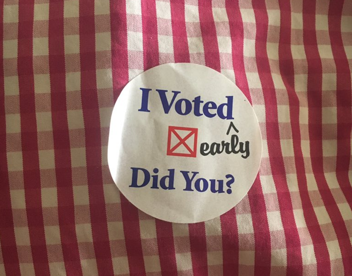 I Voted Early And Here's Why