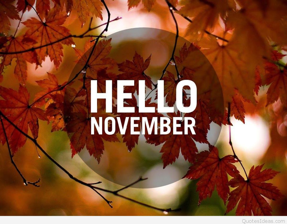 Hello November: A Calendar Of National And International Commemorative Days