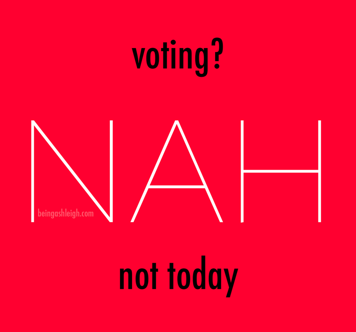 What Should Happen To You If You Don't Vote