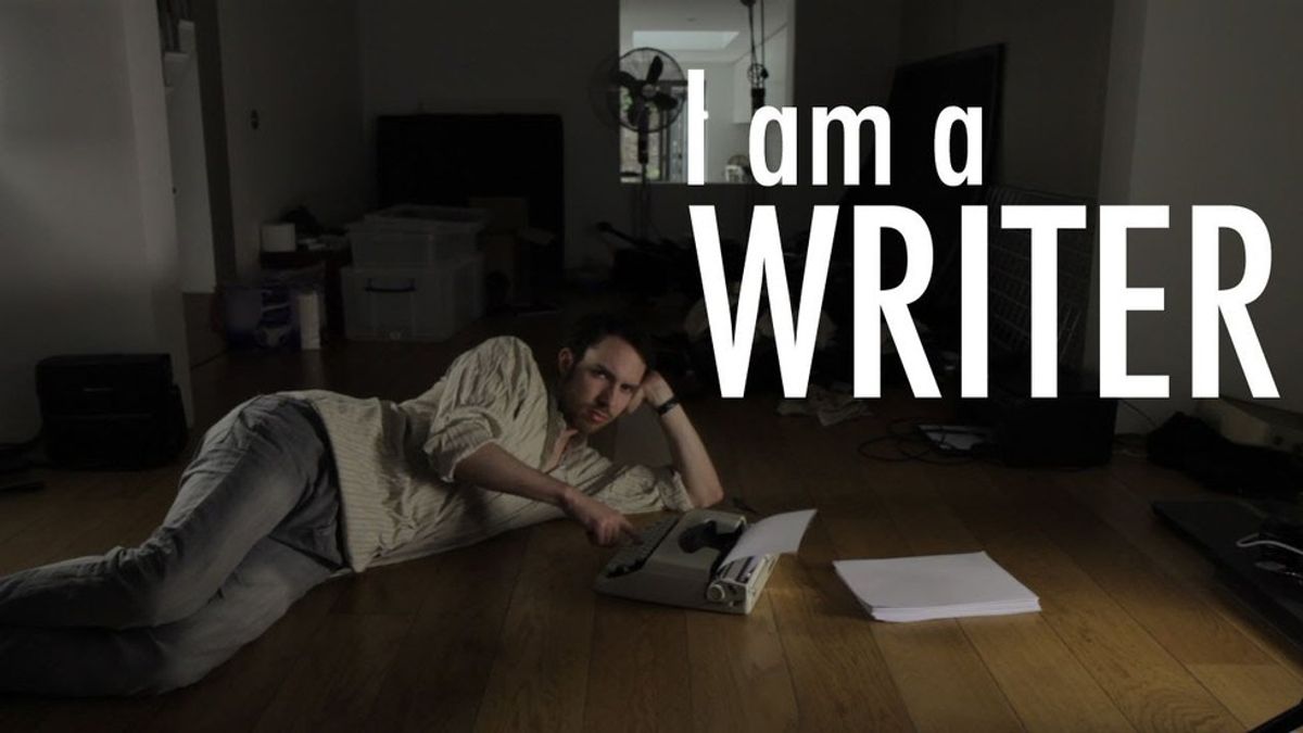 I Am A Writer...