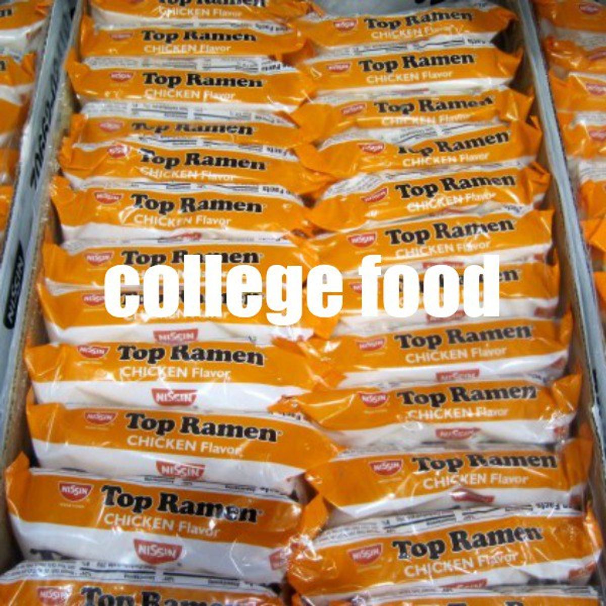 12 Typical College "Meals"
