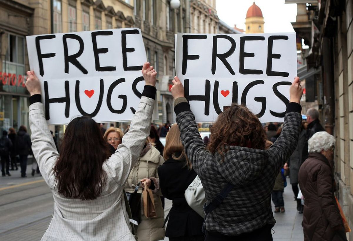 500 Words On The Importance Of Hugs