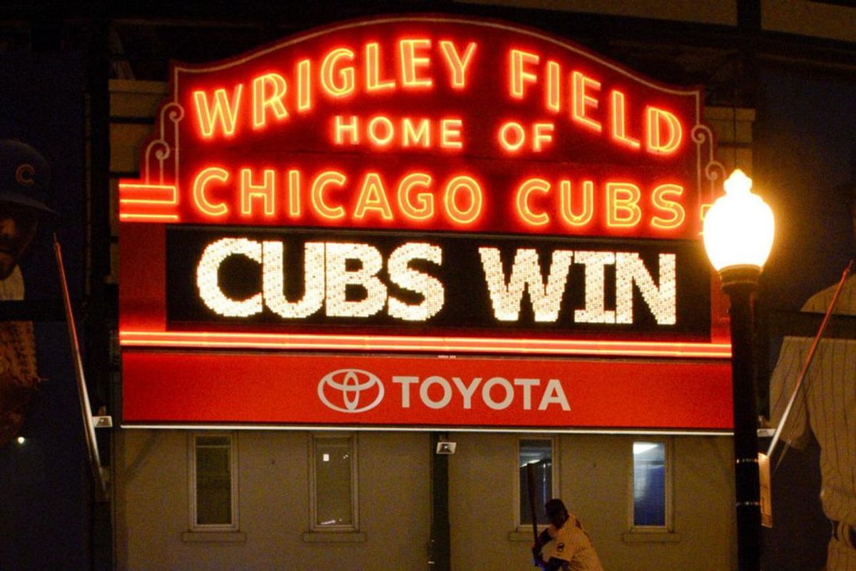 The Last Time The Cubs Won The World Series