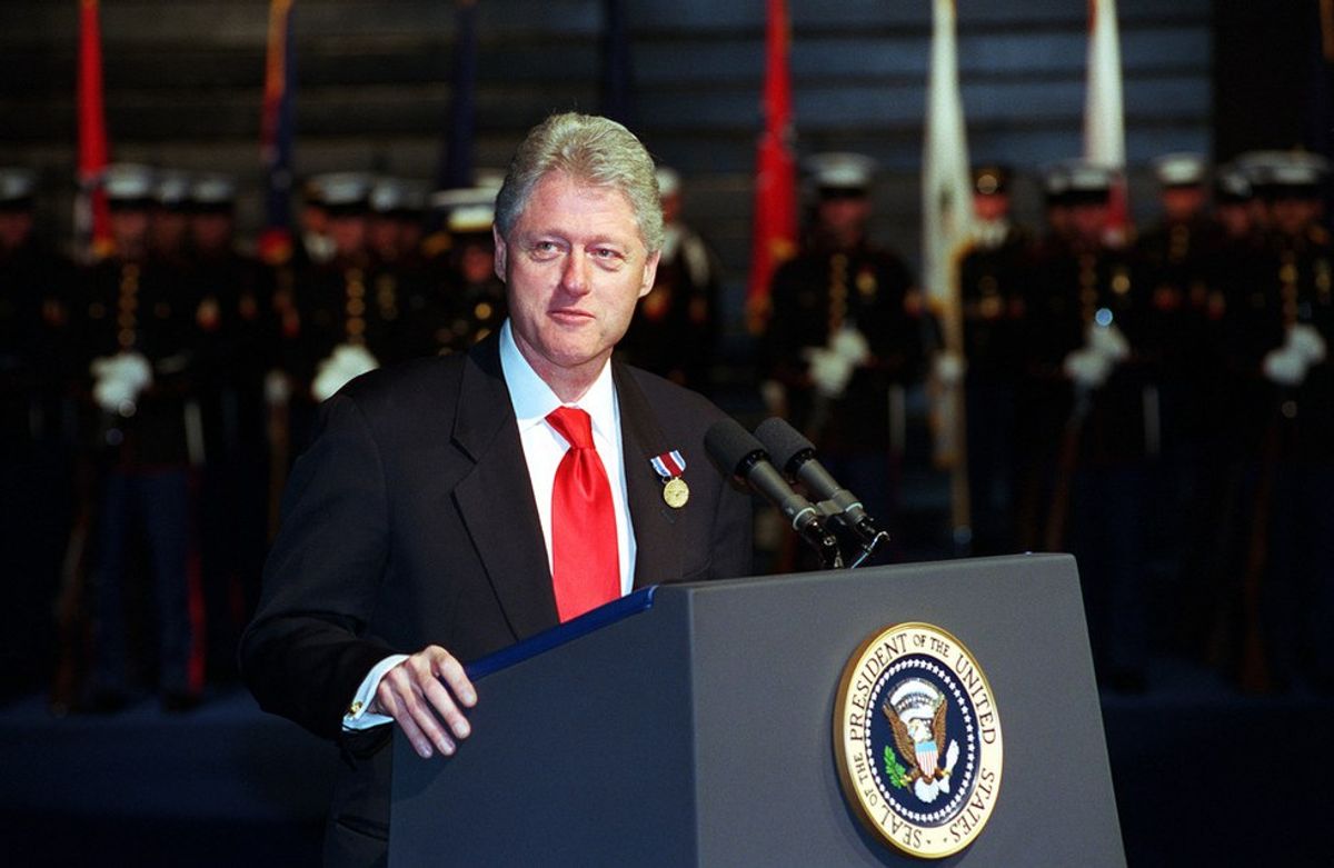 12 Pictures of Bill Clinton Doing Things to Get You Through The Day