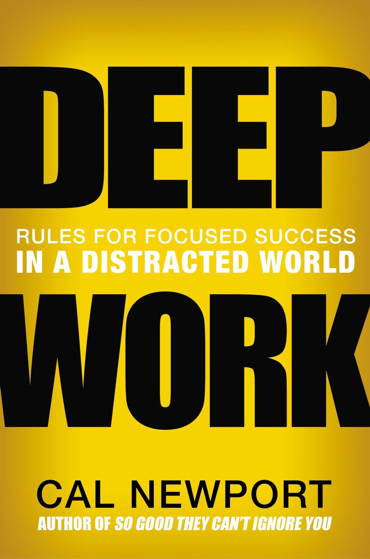 'Deep Work': A Book For All College Students To Read