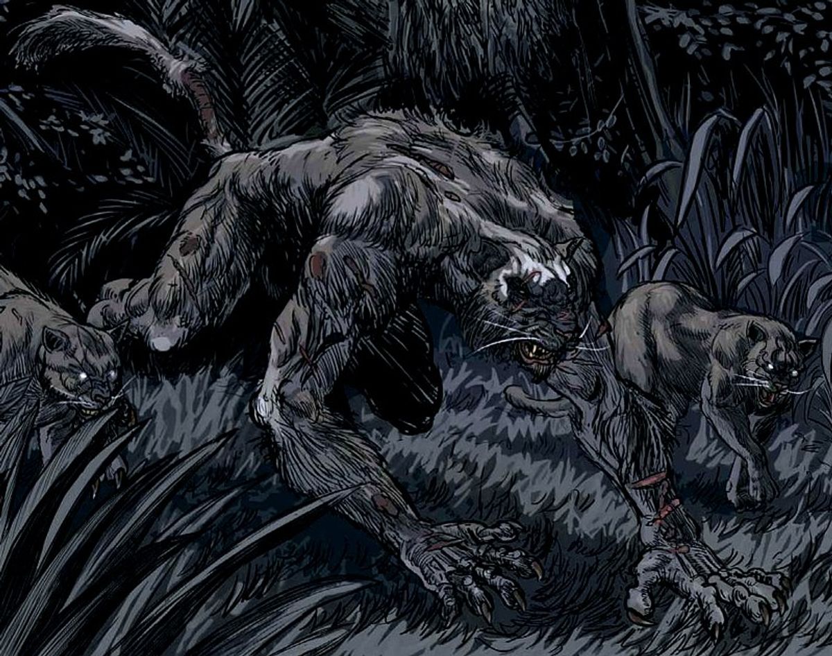 Poem - Gothic Horror: The Beast