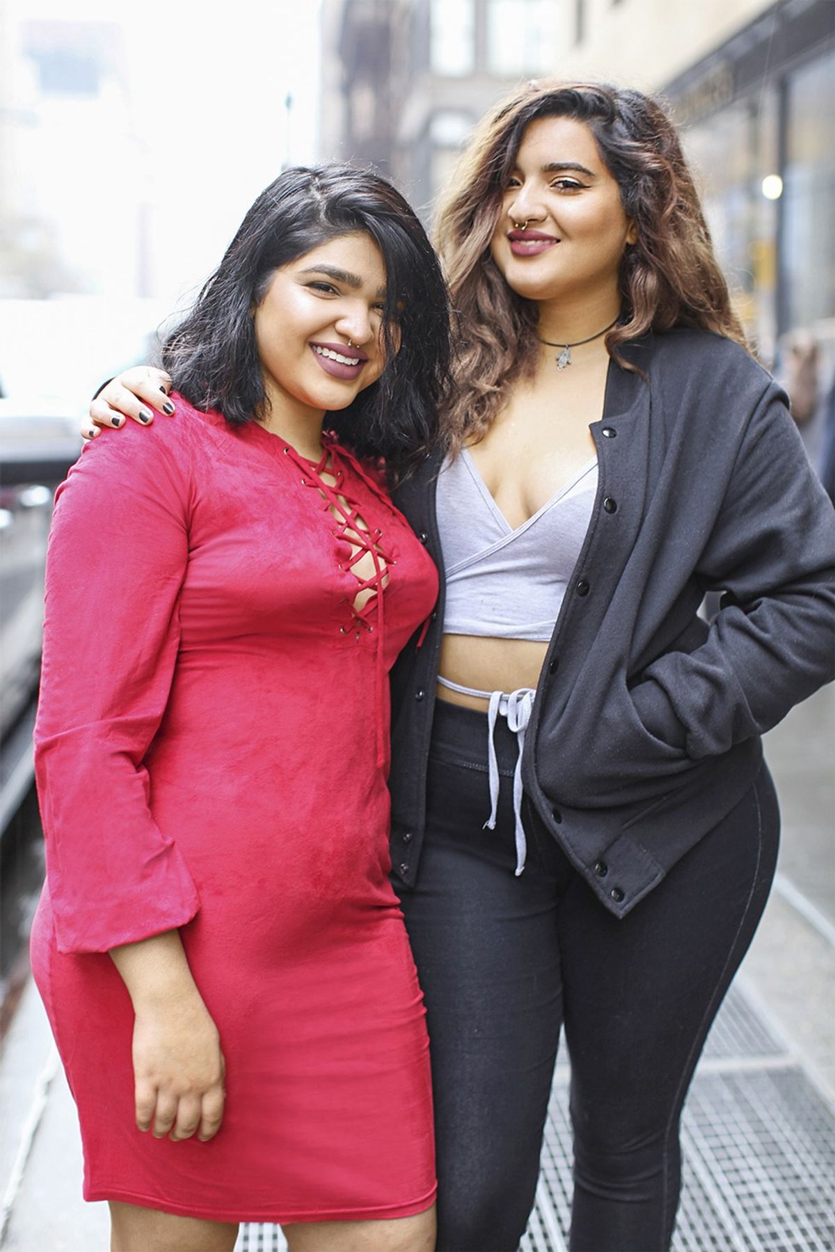 Rising Models: Mina Mahmood And Dounia Tazi