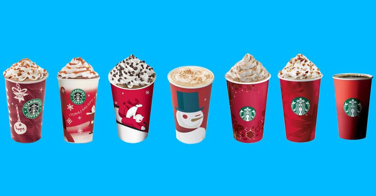 A Look Back At The Starbucks Holiday Cups