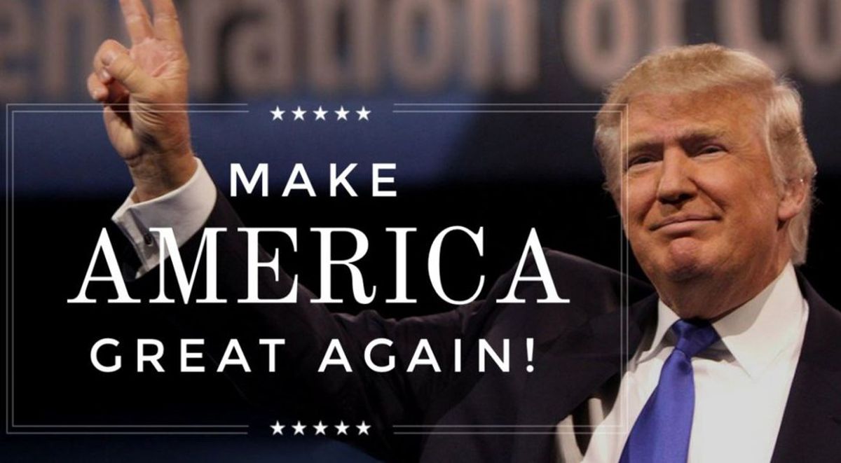 "Let's Make America Great Again"