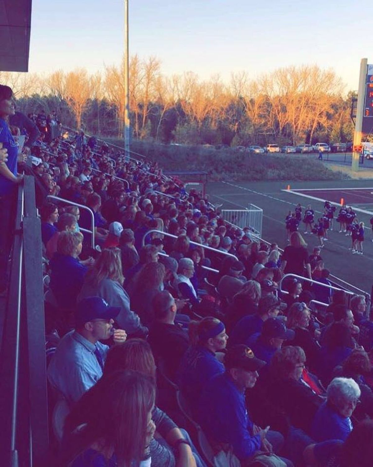 It's More Than Just Being An Alum At A High School Football Game