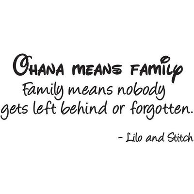Ohana Means Family