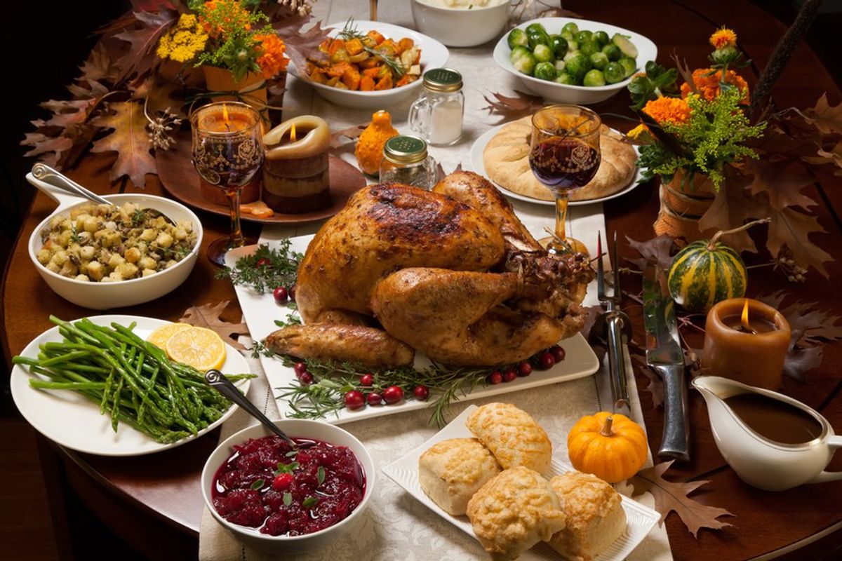 The Top Five Foods At Thanksgiving