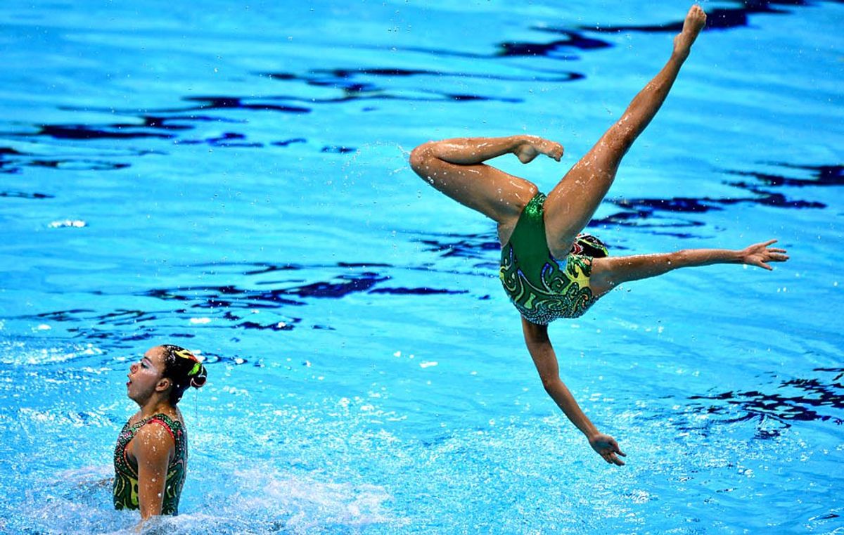 Synchronized Swimmers Are A Different Breed Indeed!