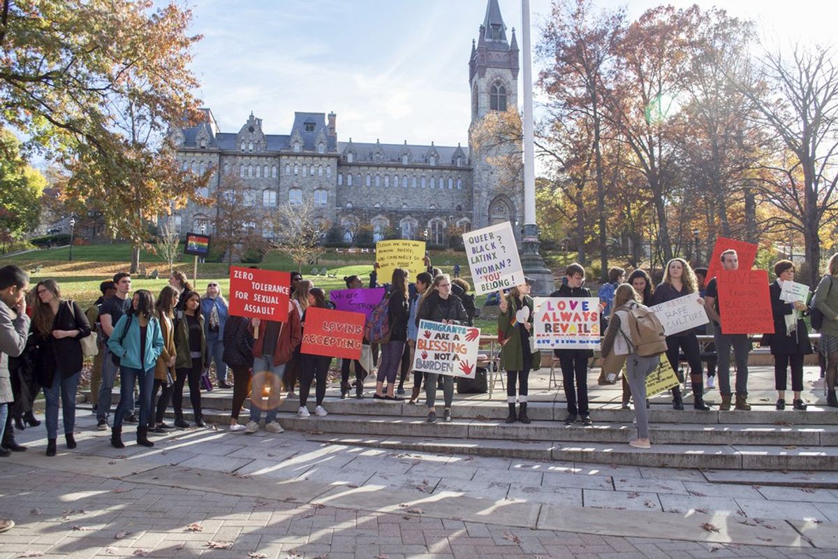 Protesta Pacifica en Lehigh University