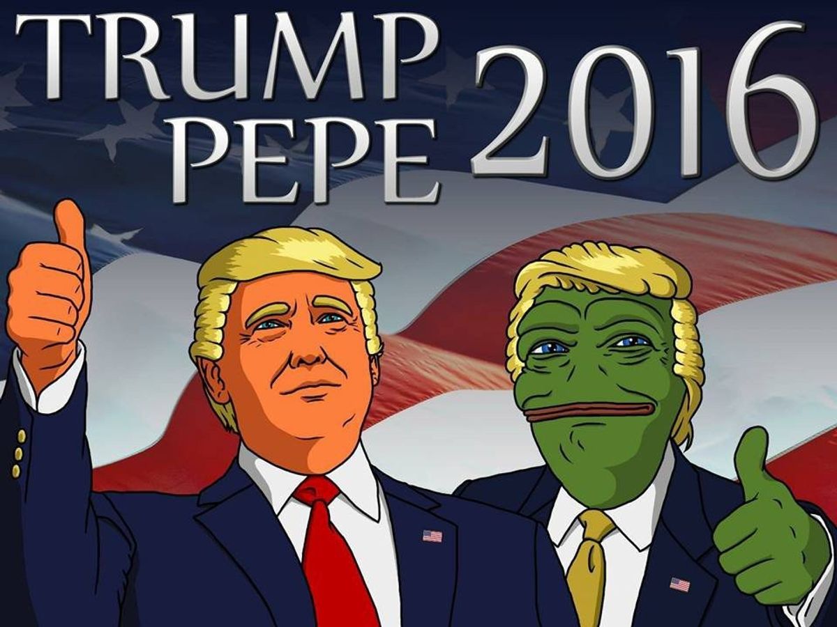 How An Anime Forum, Cartoon Frog, And Egyptian Chaos God Influenced The 2016 Presidential Election
