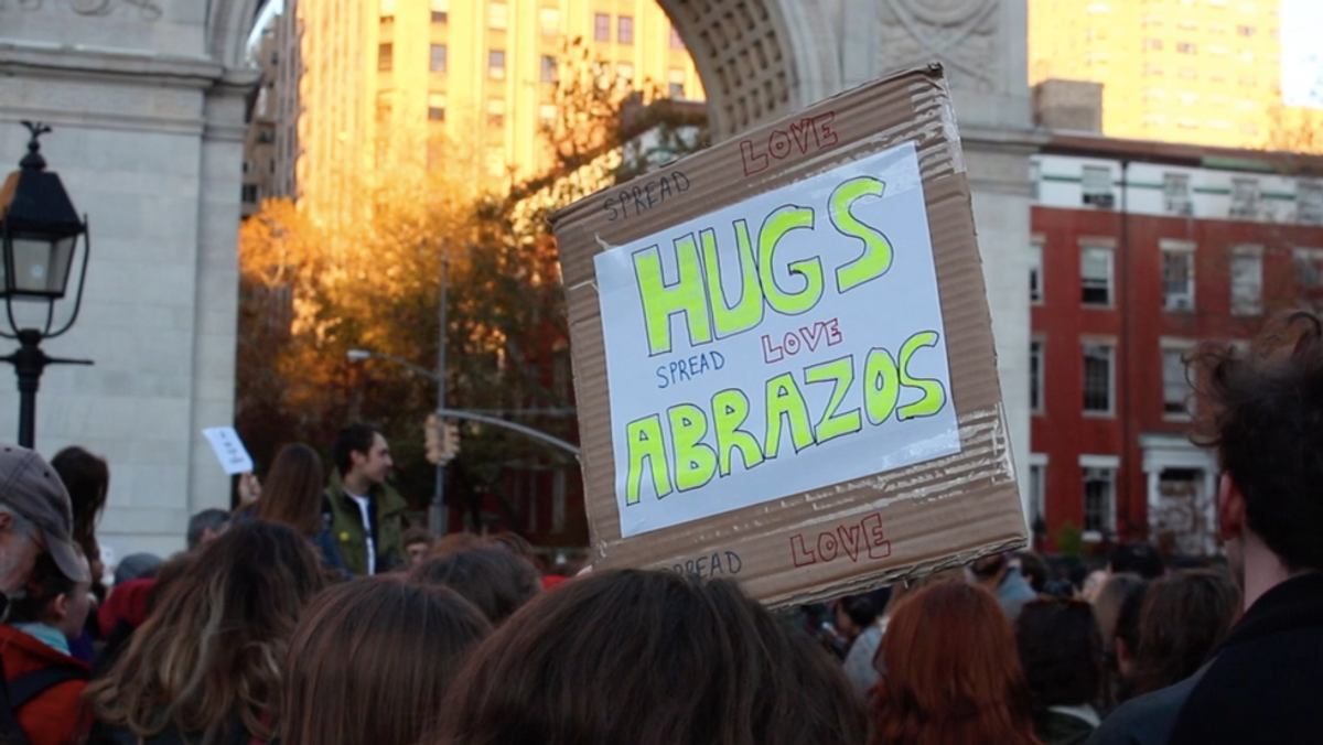 Watch: Love Rally at Washington Square Park