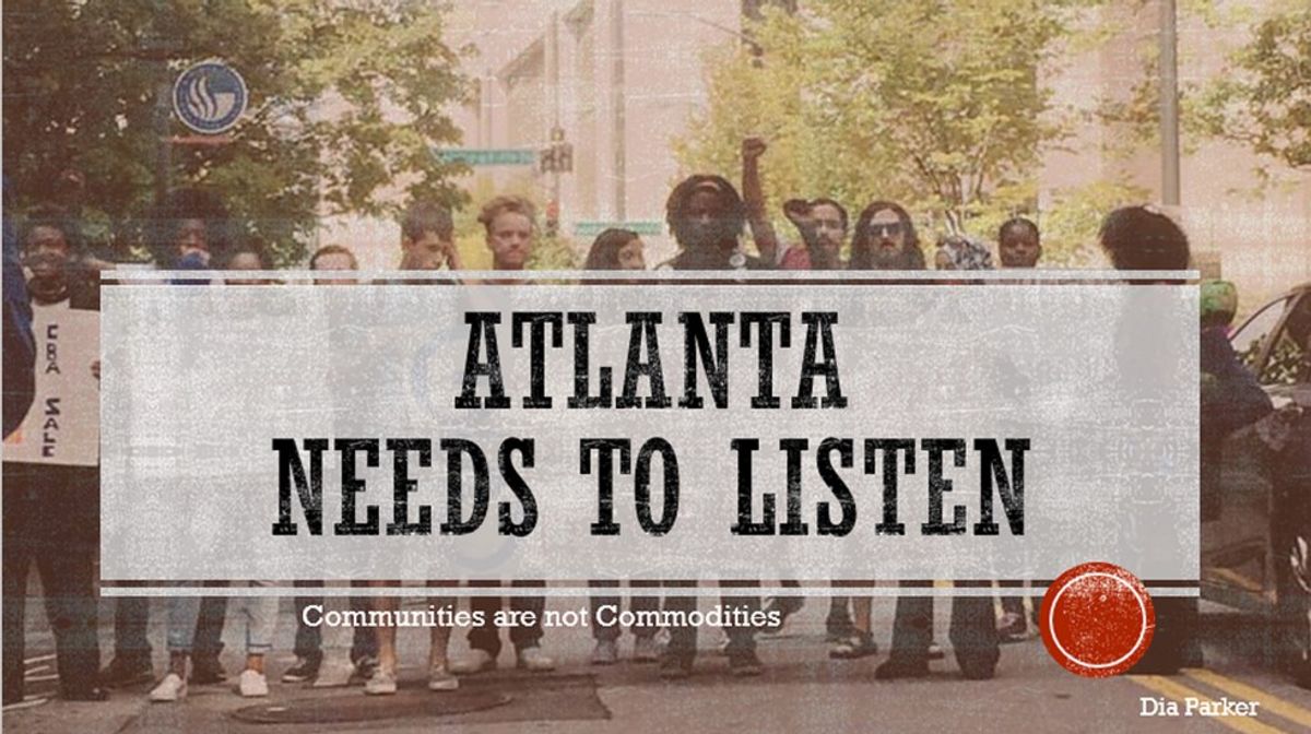 Atlanta Needs to Listen