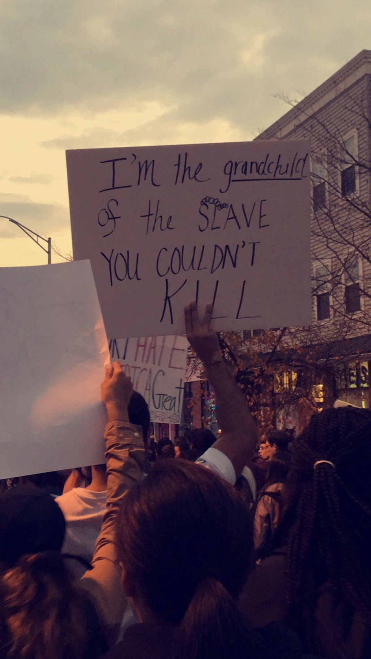 First-Hand Accounts of Rutgers Anti-Trump Protest