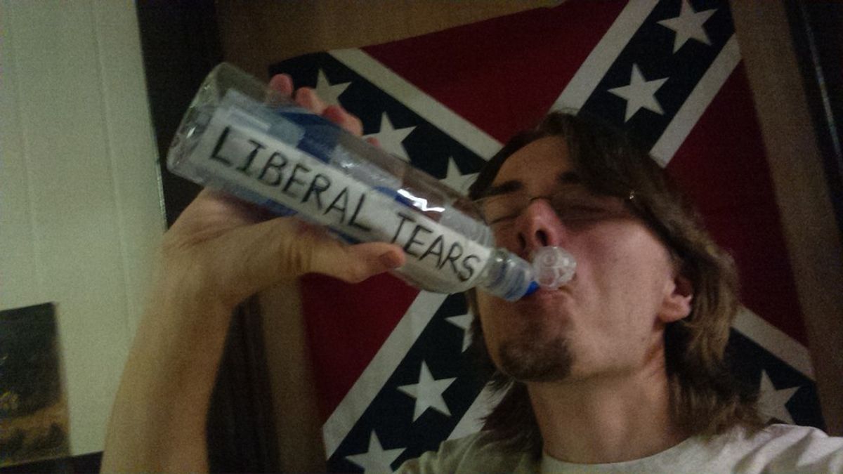 Election Night Victory: Drinking Liberal Tears