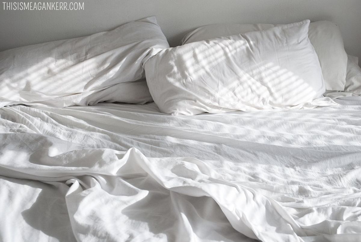 A Poem For An Unmade Bed