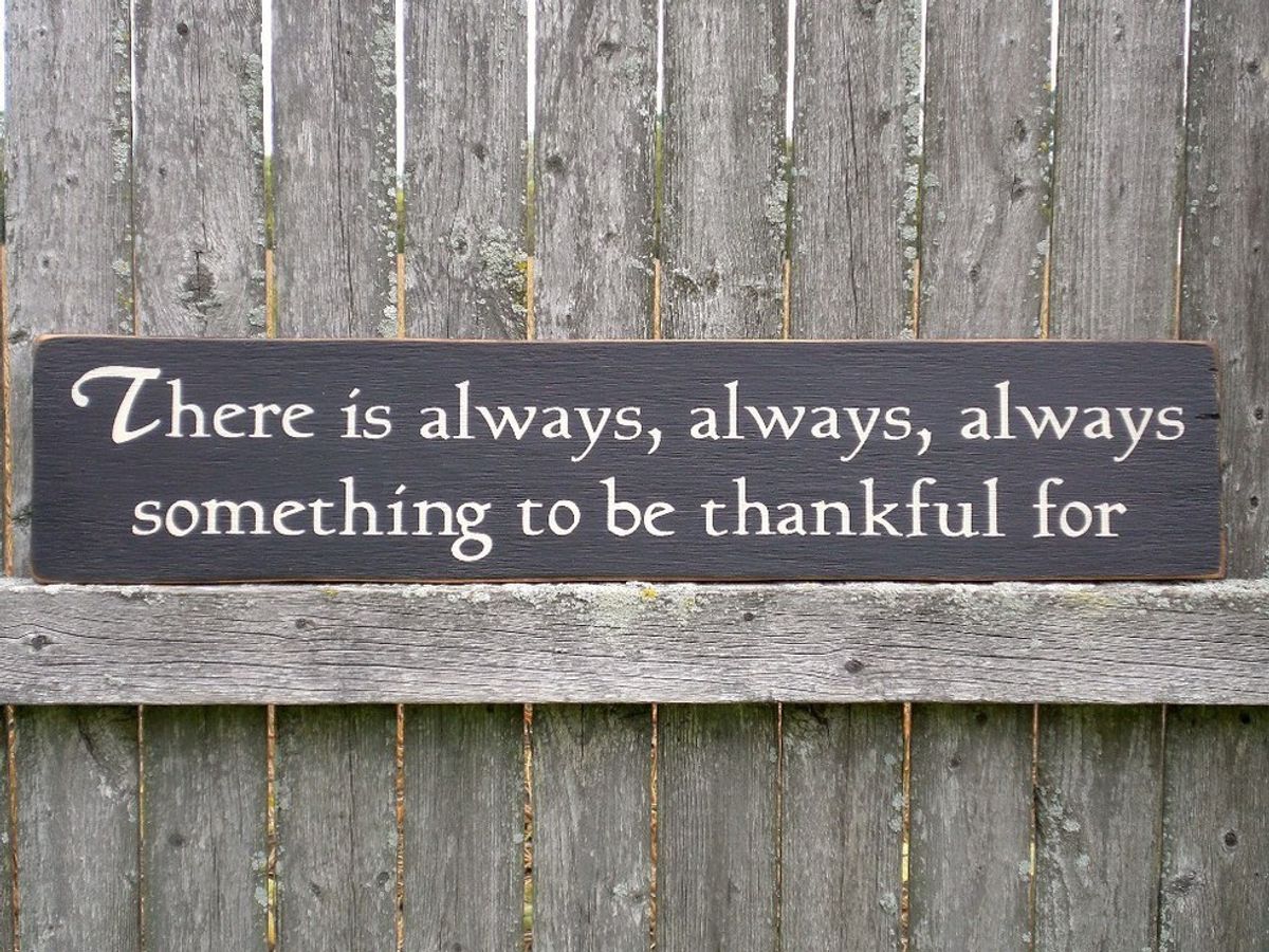 Thankful On Thanksgiving & Everyday