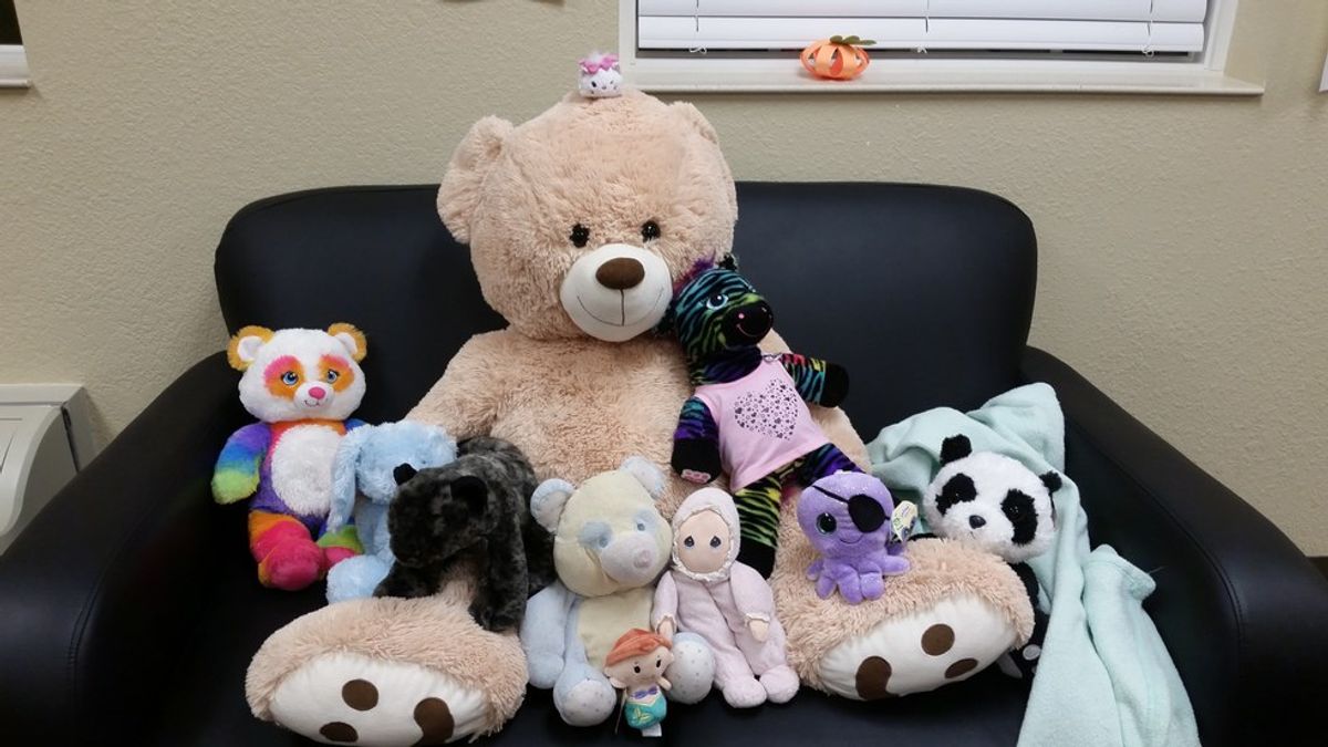 What do your stuffed animals mean to you?