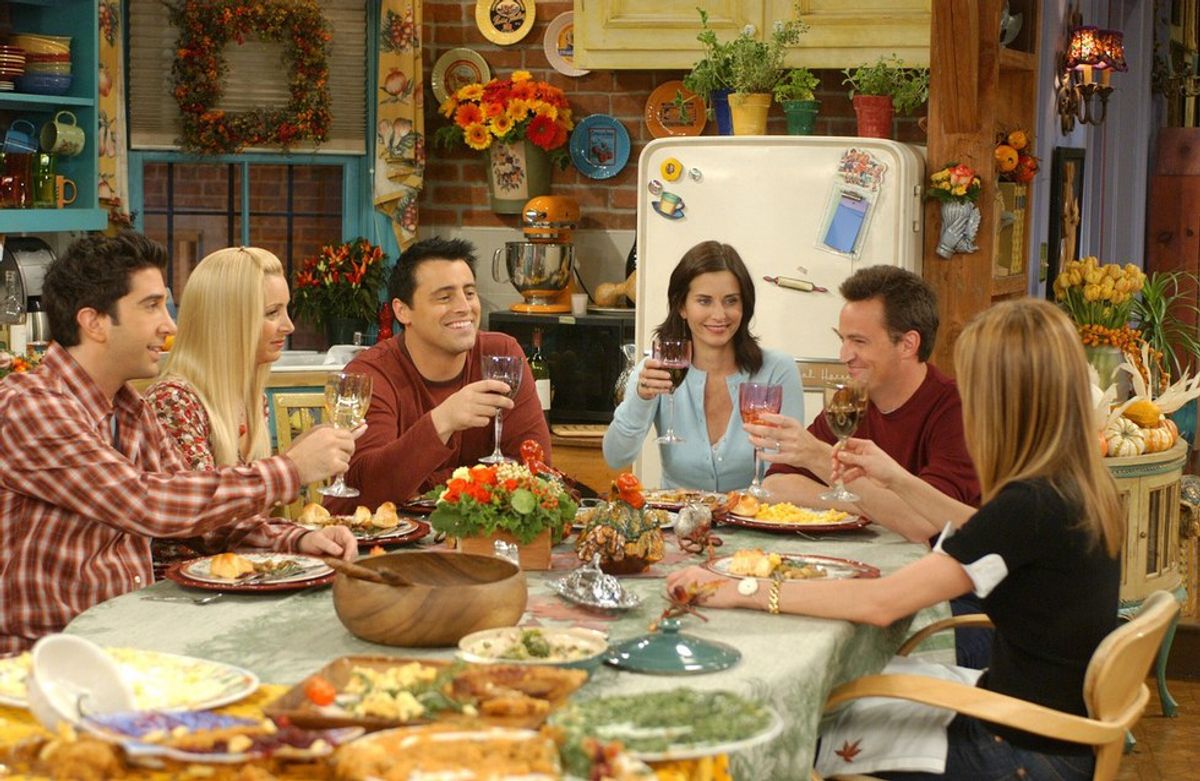 Counting Down The End Of The Semester As Told By Friends' Thanksgivings