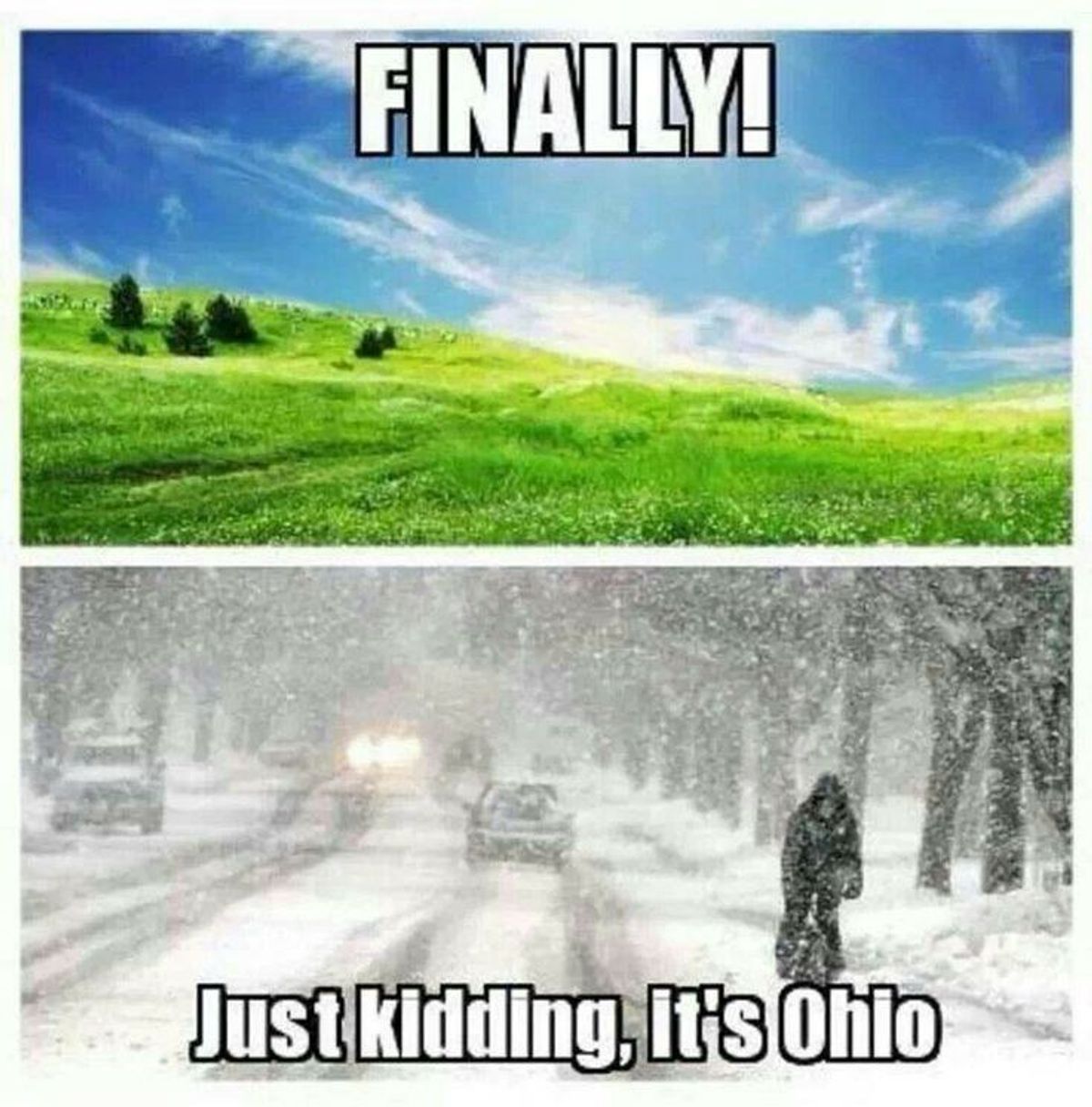 To The Weather In Ohio...