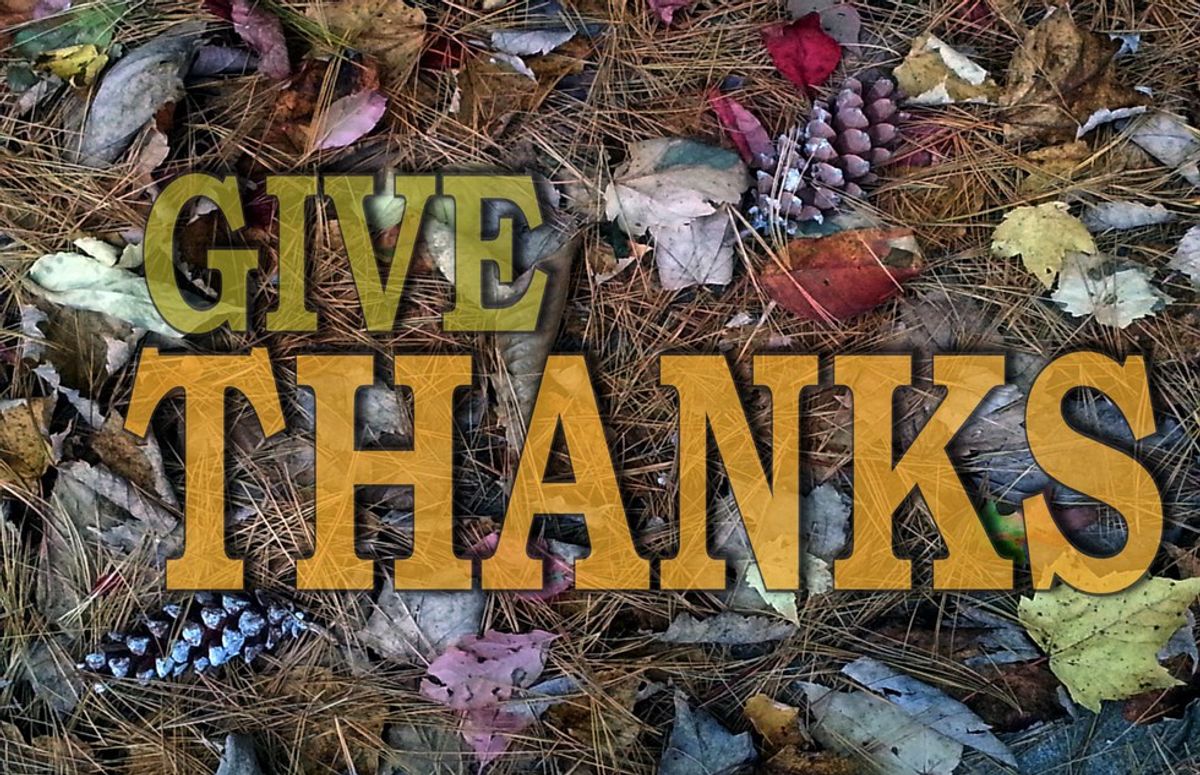 11 Things To Be Thankful For This Thanksgiving