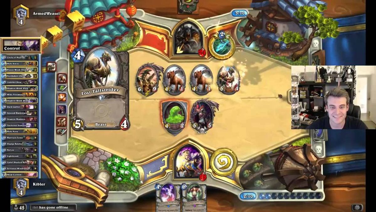 Watching "Hearthstone" with Twitch Prime