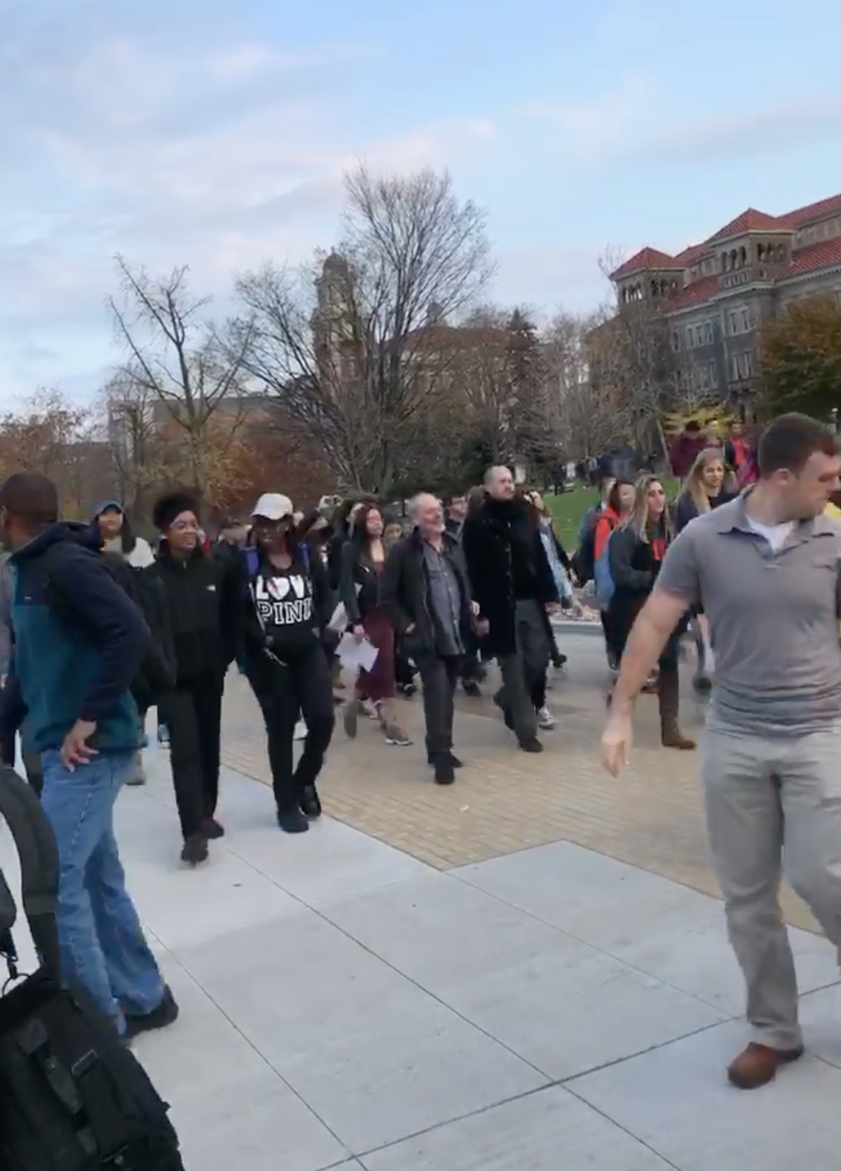 Protest on Syracuse University Campus: Part Three