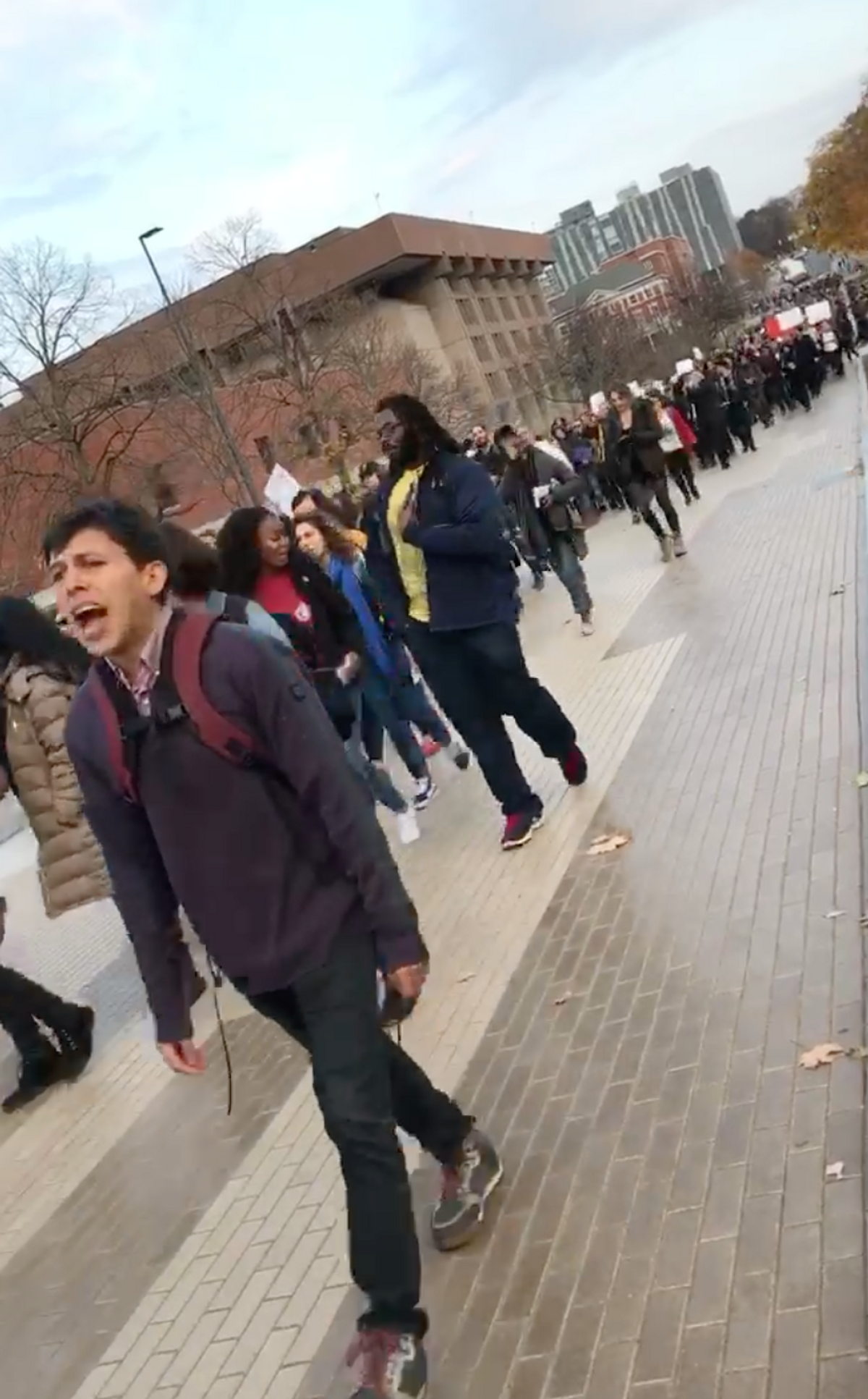 Protest on Syracuse University Campus: Part Two