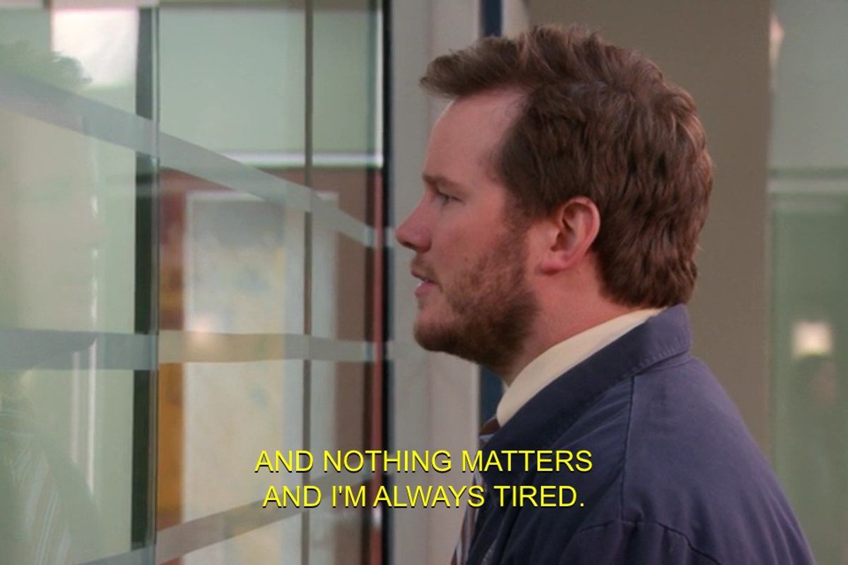 10 Moments We've All Had At This Point In The Semester, As Told By 'Parks & Rec'