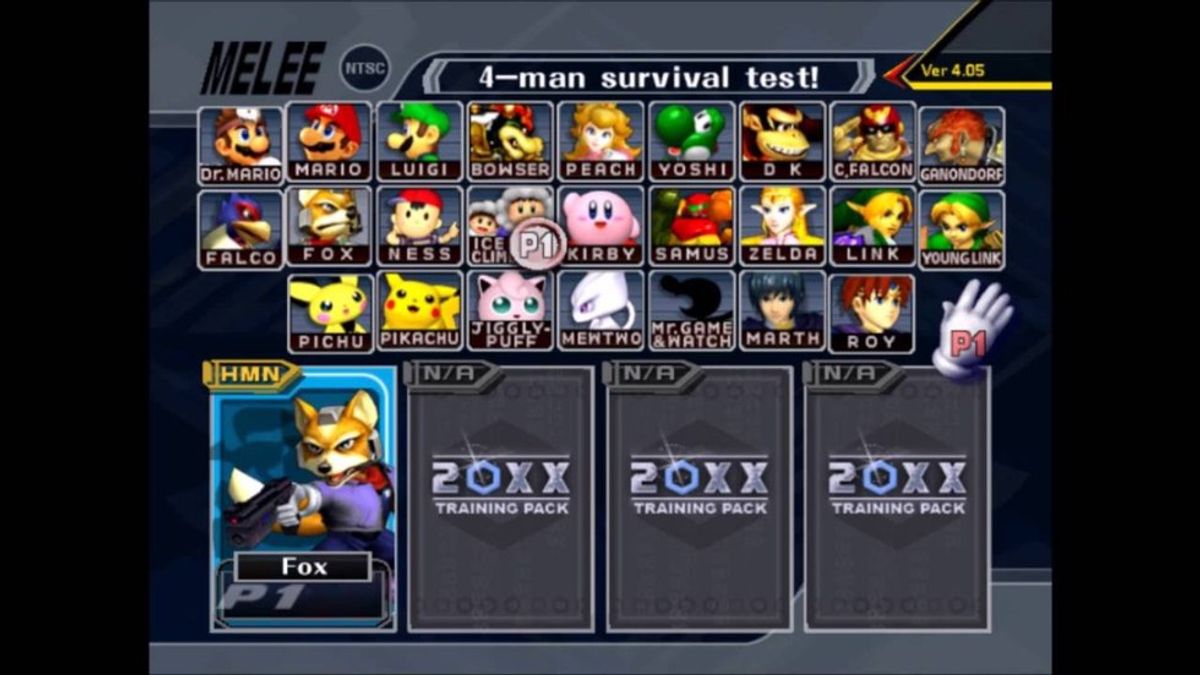Picking Your Character For Super Smash Bros. Melee